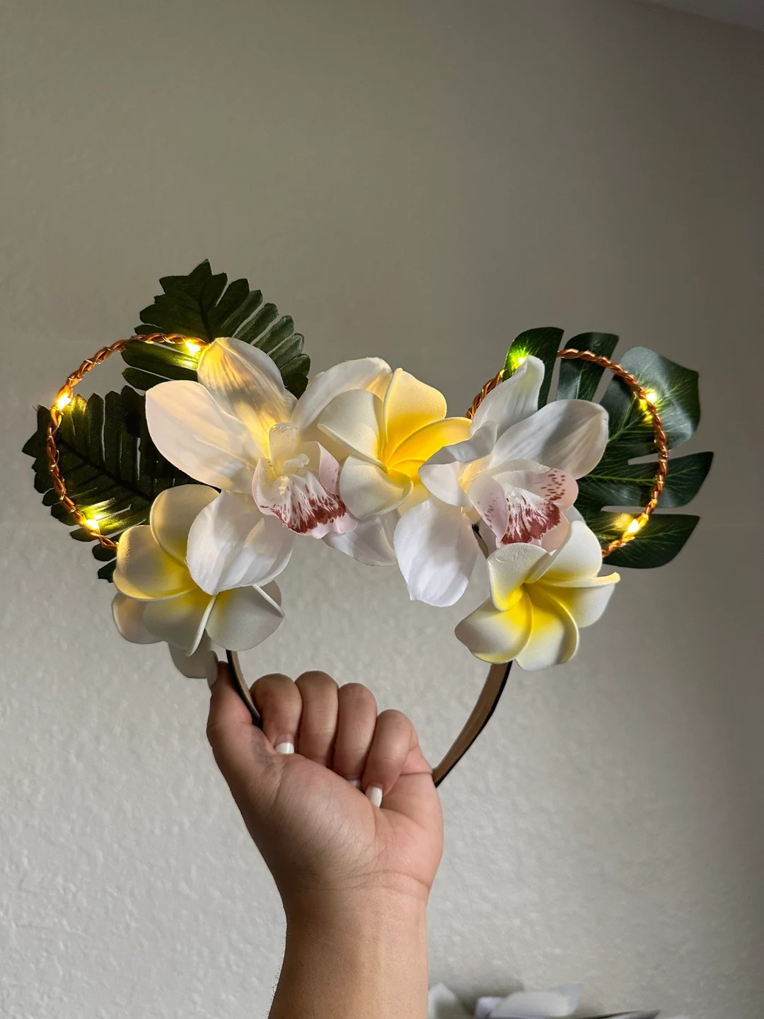 Tropical Floral Ears | Wedding Mouse Ears, Summer Mouse Ears - Etsy | Etsy (US)