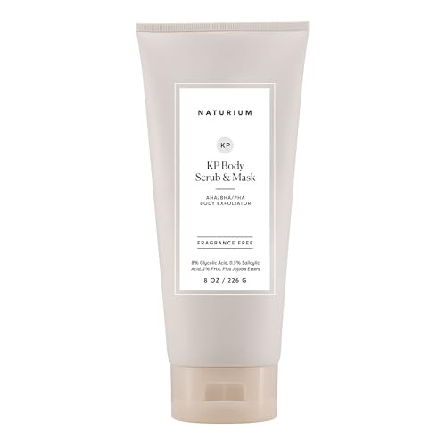 Naturium KP Body Scrub & Mask for Keratosis Pilaris, Bump Eraser Shower Scrub & Exfoliator for Skin, 8 oz | Amazon (US)