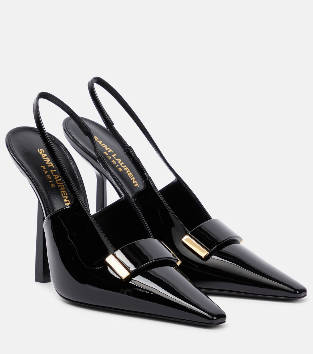 Aston 115 patent leather slingback pumps | Mytheresa (US/CA)