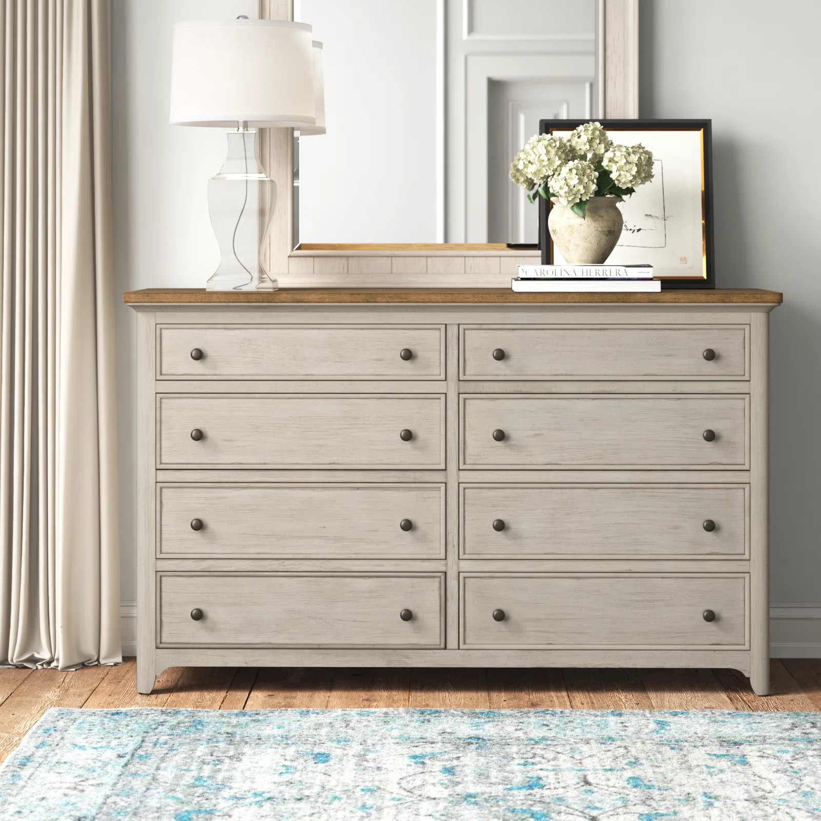 Harlowe 66'' W 8 Drawer Dresser | Wayfair North America
