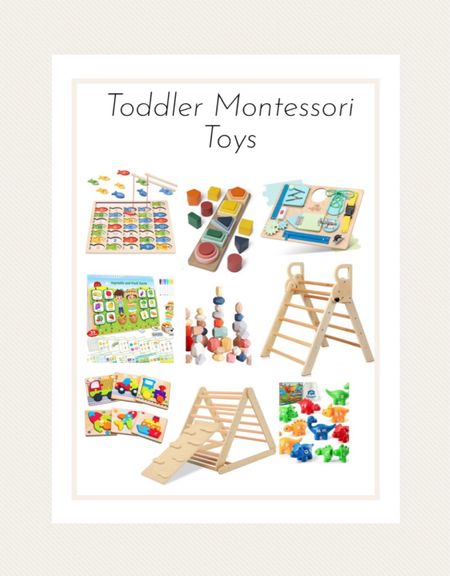 Montessori toys 

#kidtoys #christmas #amazon 

#LTKGiftGuide #LTKkids #LTKHoliday
