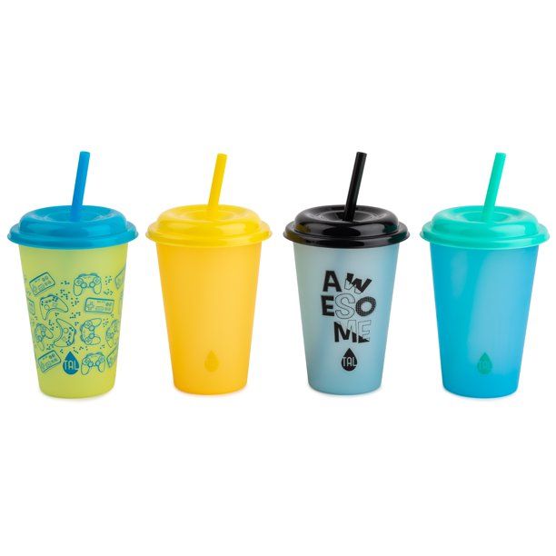 TAL Polypropylene Color Changing Cups 12 fl oz, Multi-Color | Walmart (US)