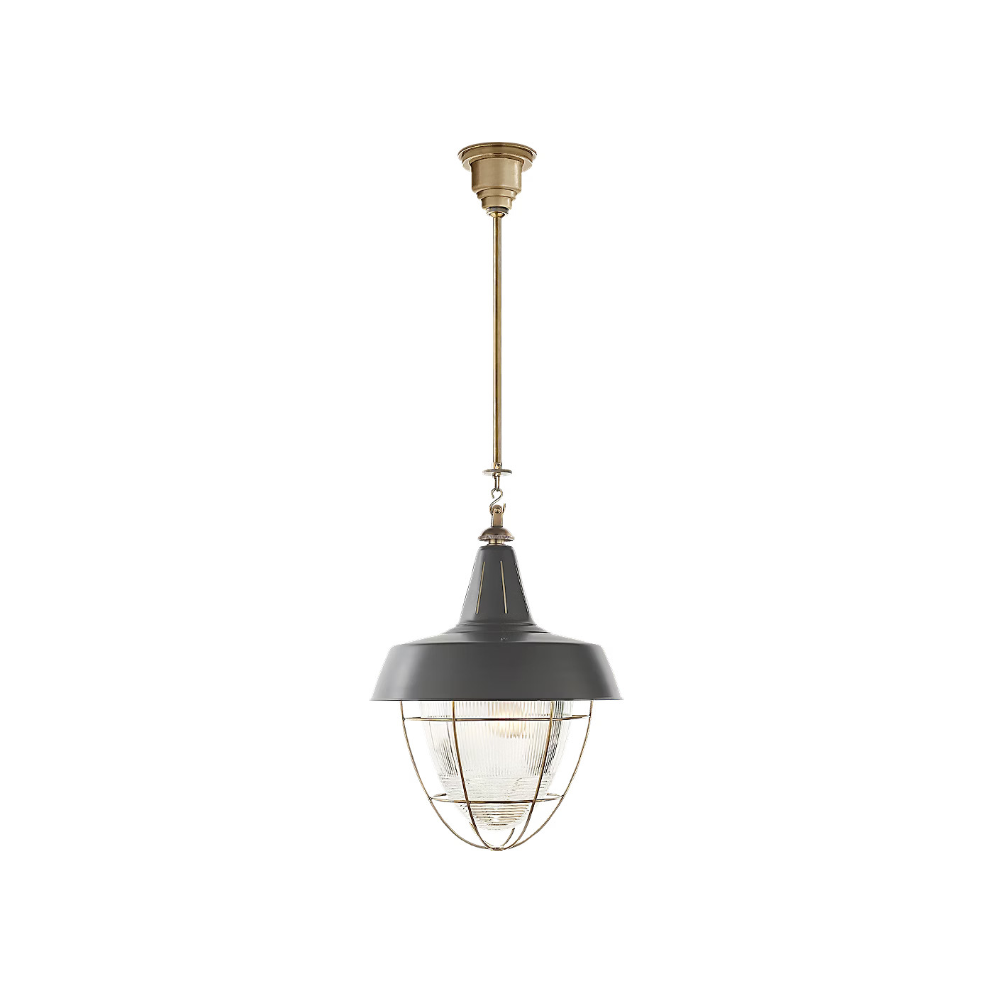 Henry Industrial Hanging Light | Visual Comfort