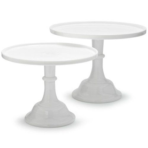 Mosser Glass 12" Milk Glass Cake Plate/stand | Amazon (US)