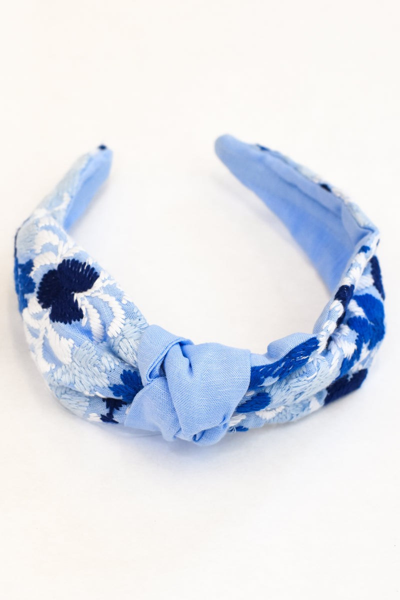 Libby Headband- Blue | J.Marie