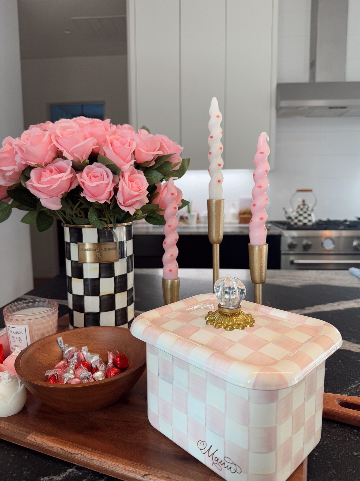 I found the CUTEST kissy lip candle sticks at Target!! Pairs perfectly with some of my Mackenzie Childs pieces for subtle Valentine’s Day decor! 💋💕

#LTKStyleTip #LTKHome #LTKParties