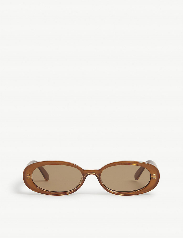 Outta Love oval-frame polycarbonate sunglasses | Selfridges