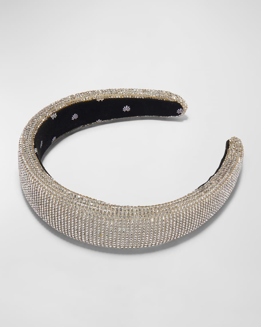 Lele Sadoughi Alice Crystal Embellished Headband | Neiman Marcus