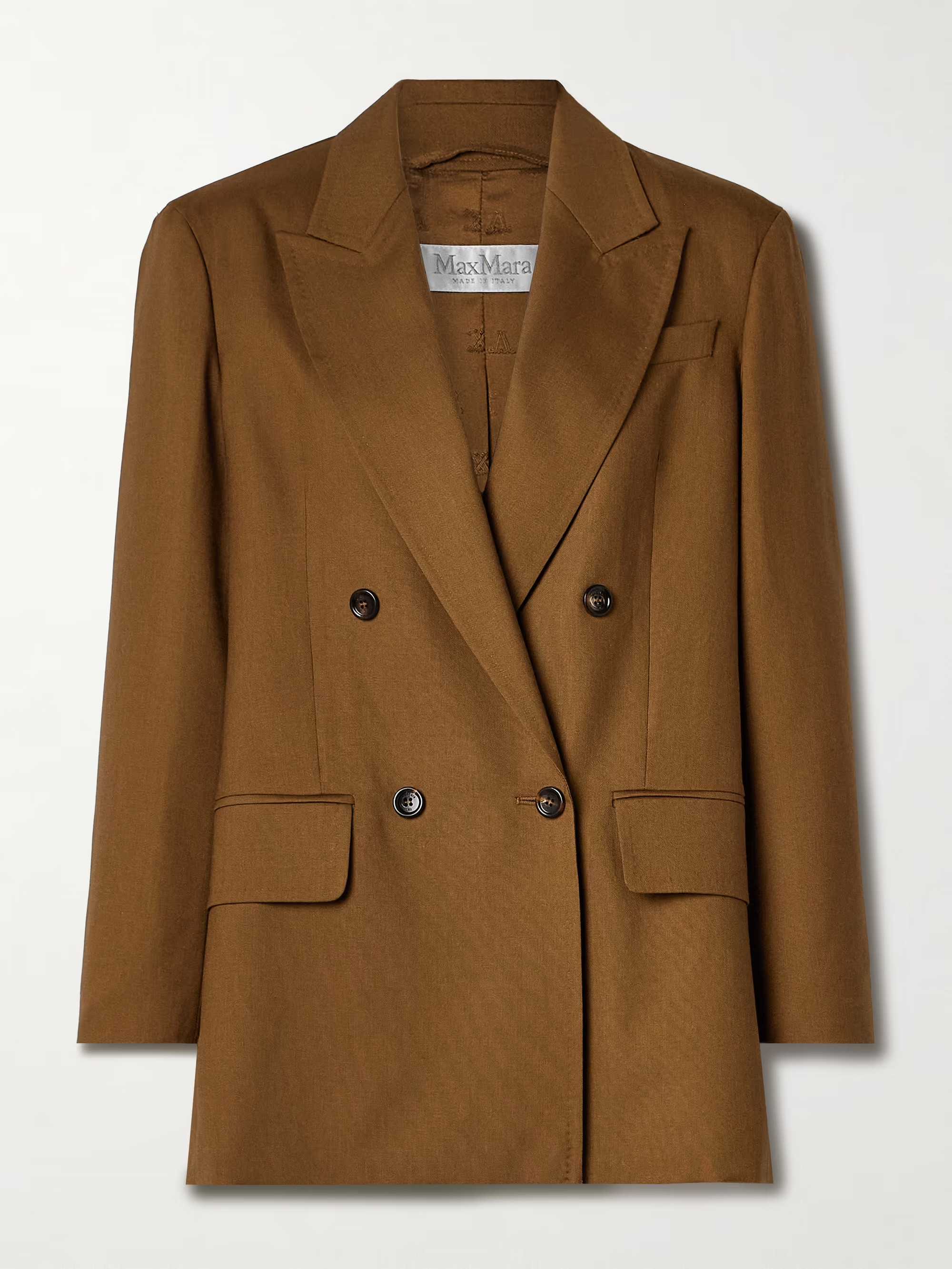 Palanca double-breasted wool, mohair and silk-blend blazer | NET-A-PORTER (UK & EU)