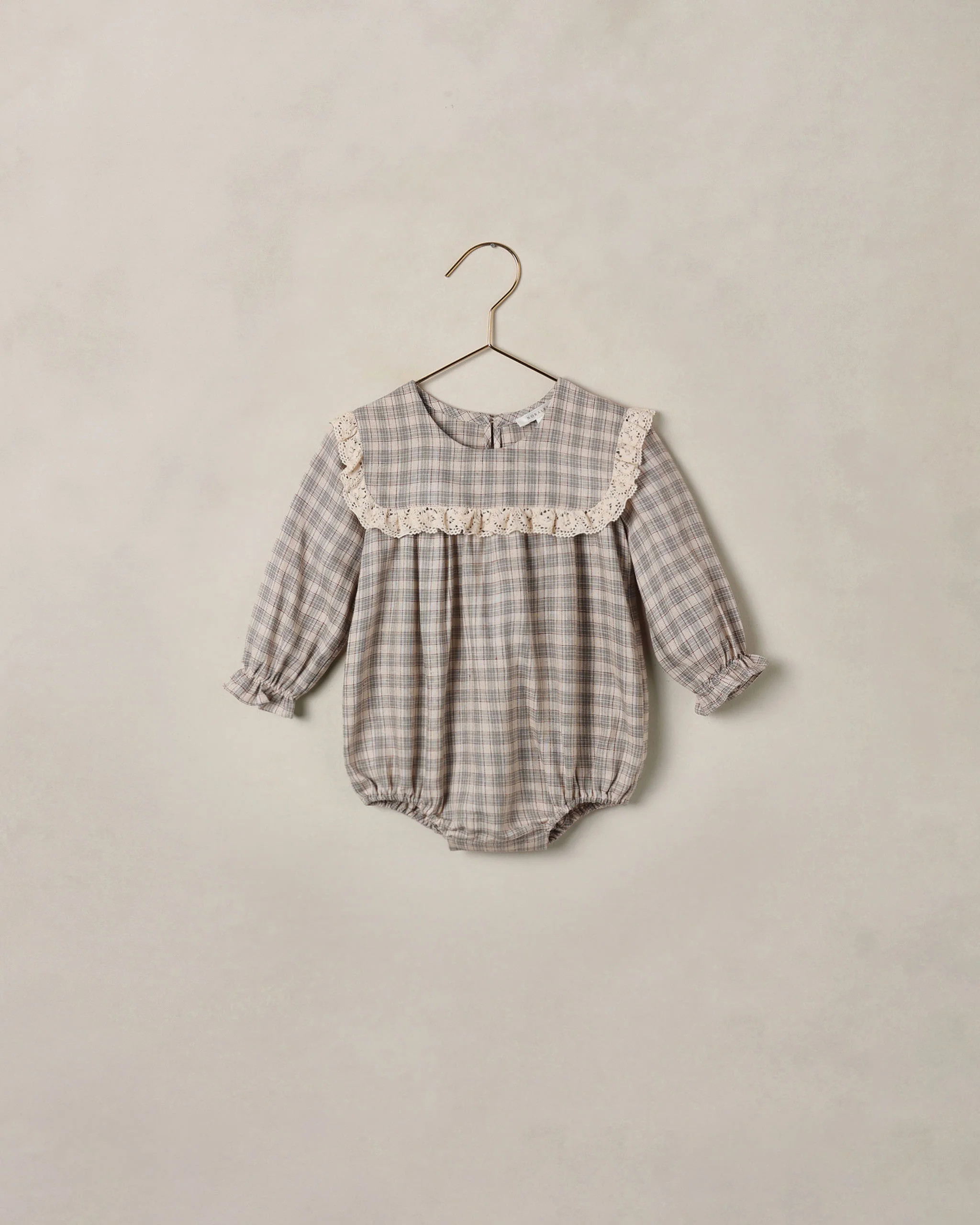 Noelle Romper Fall Plaid | Rylee + Cru