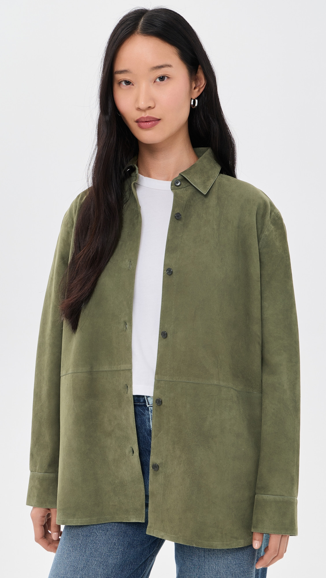 Theory Classic Menswear Shirt Ivy L | Shopbop