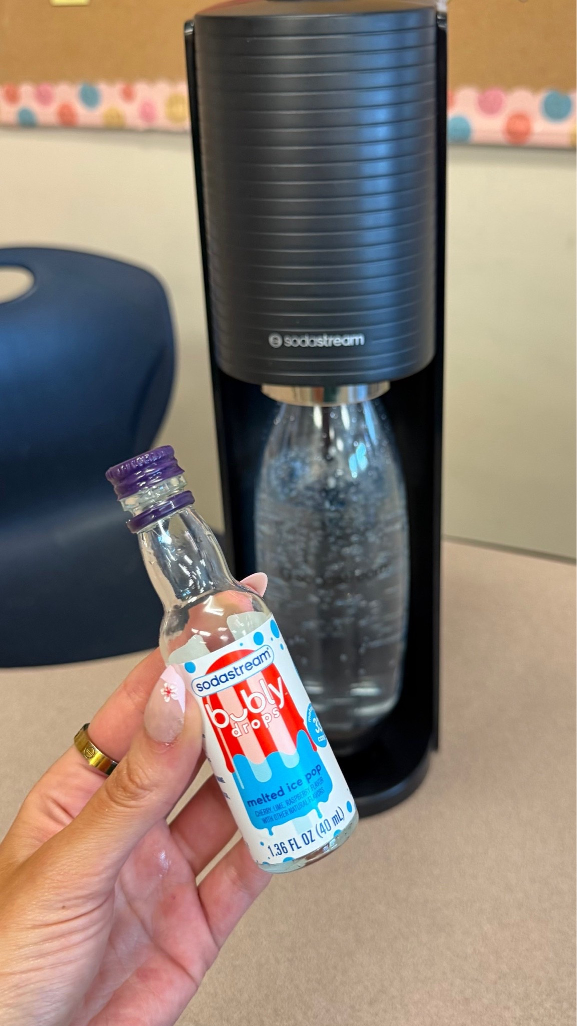 #ad loving the new @Target  exclusive @sodastream melted ice pop flavor from bubly #SodastreamPartner #TartgetPartner #Target