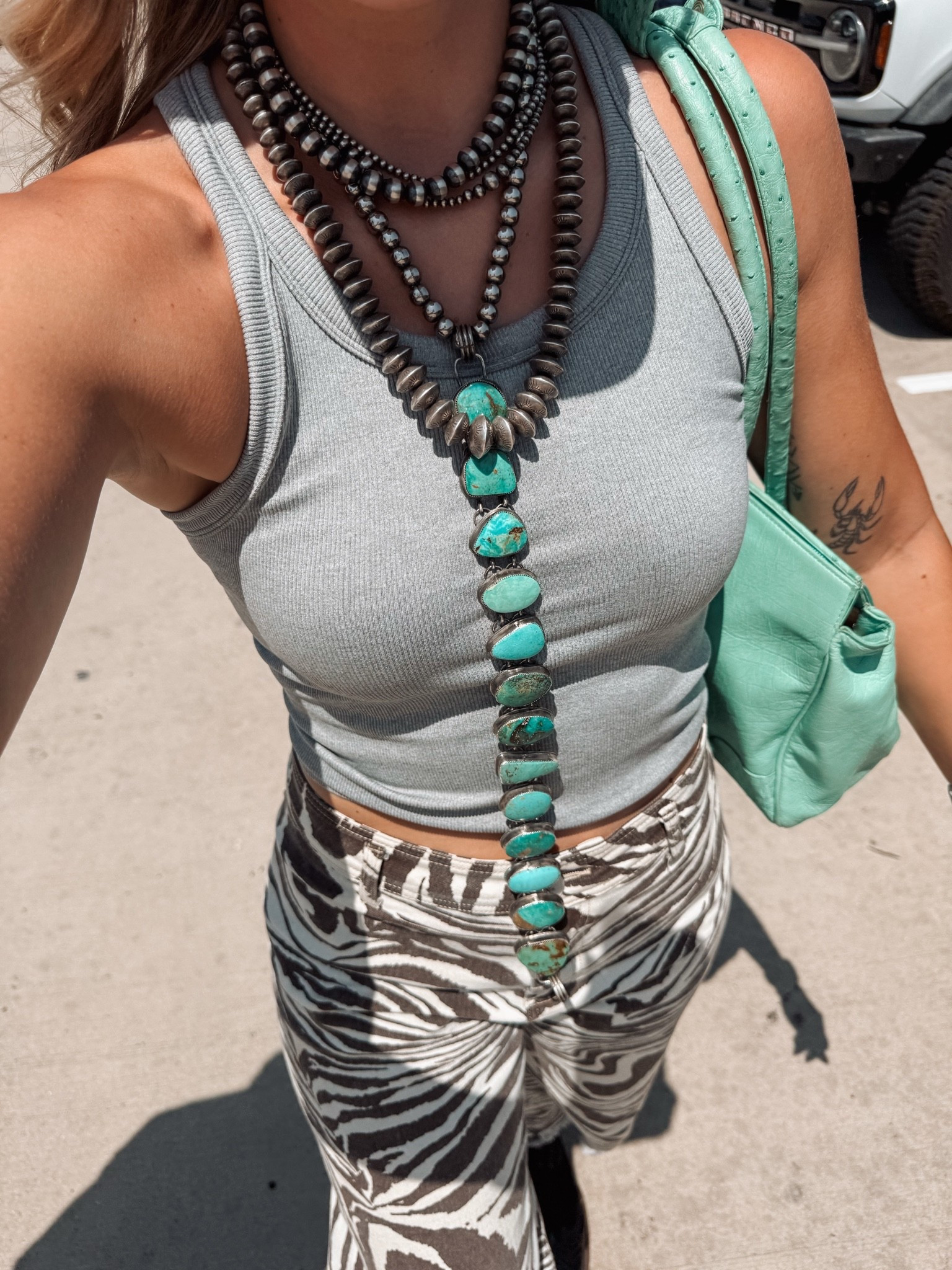 OOTD 🦓🩵✨

#LTKootd