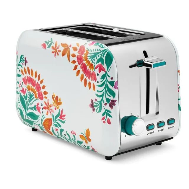 The Pioneer Woman 2-Slice Toaster, Folk Geo | Walmart (US)