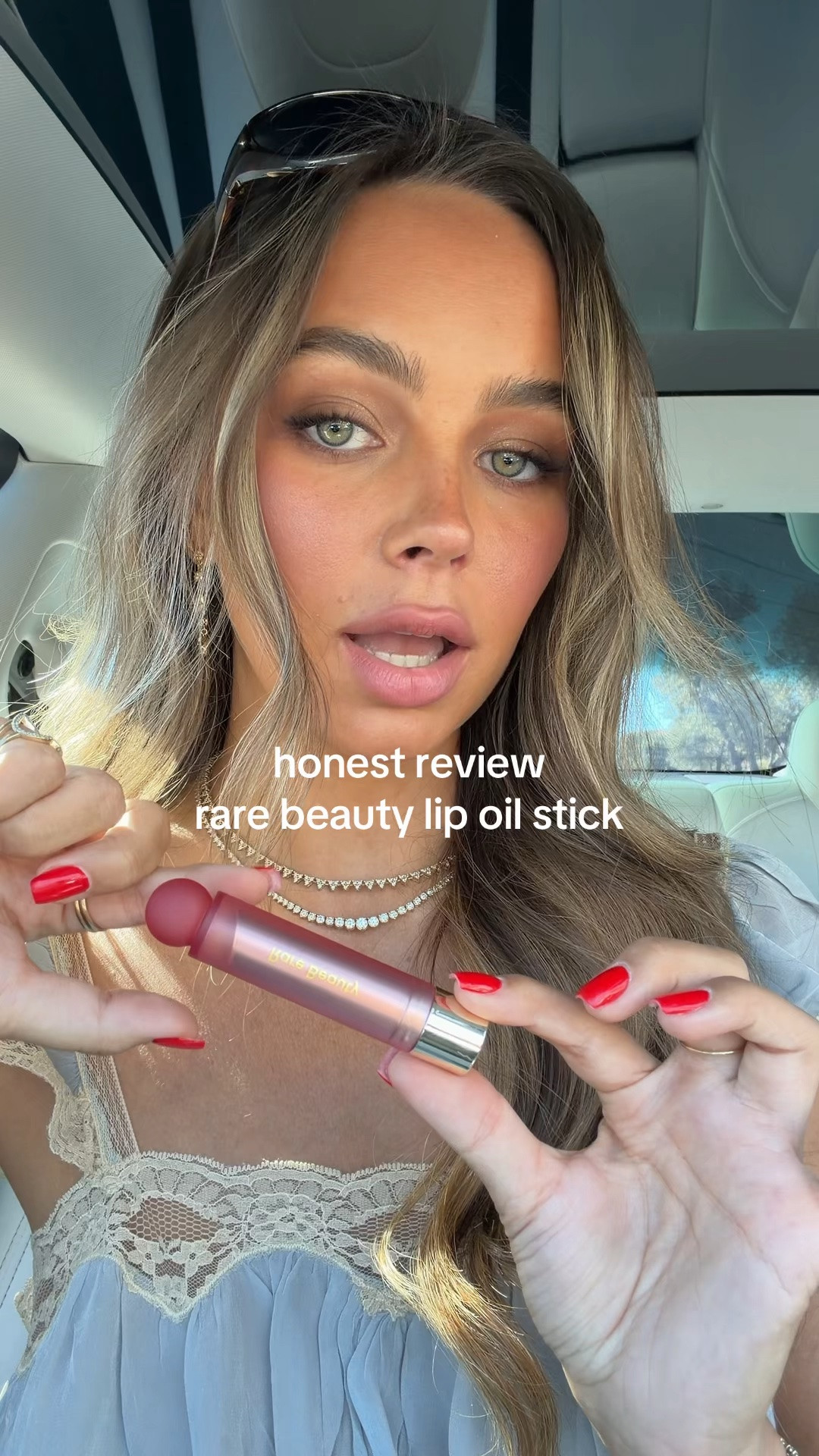 New rare beauty lip oil!