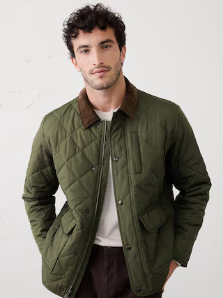Diamond Quilted Jacket | Banana Republic Factory
