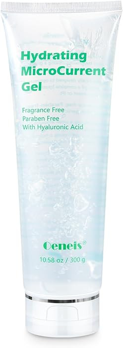 Hydrating Microcurrent Conductive Gel, Fragrance-Free, Paraben-Free, Gel Primer with Hyaluronic A... | Amazon (US)
