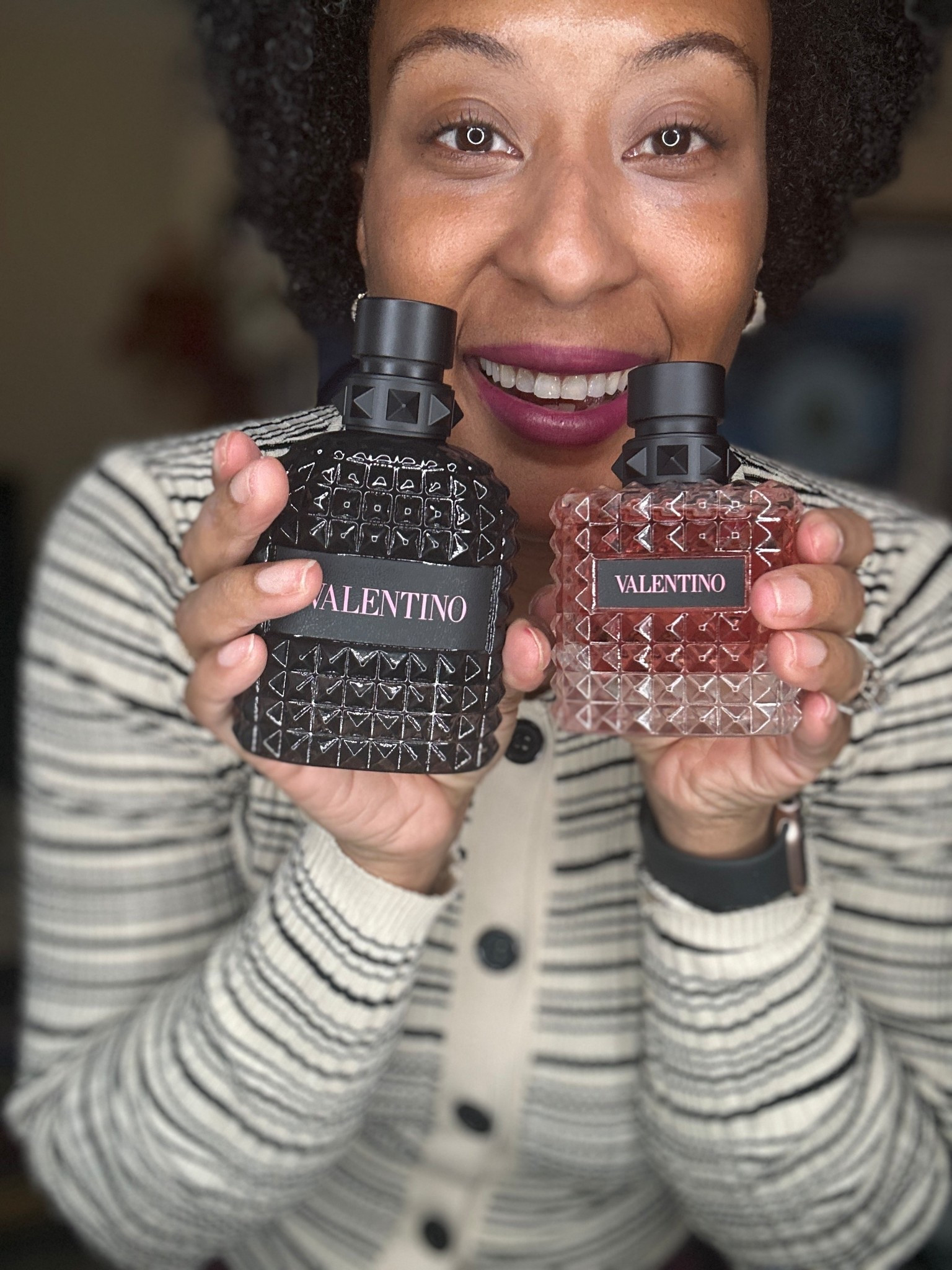Last minute gift idea 🎄obsessed with both. They smell amazing 

For HER: Valentino 
Donna Born In Roma Eau de Parfum with Bourbon Vanilla & Jasmine

Fragrance Family: Floral
Scent Type: Warm Florals
Key Notes: Blackcurrant, Jasmine Grandiflorum, Bourbon Vanilla, Cashmeran

For HIM: Valentino 
Uomo Born In Roma Intense Eau de Parfum with Vanilla & Vetiver

Fragrance Family: Warm & Spicy
Scent Type: Cool Spices
Key Notes: Vanilla, Lavandin, Vetiver, Sage, Violet Leaf

Sephora is having their Fragrance for All Event. 20% off on full size fragrances with code : SAVESCENTS


#LTKHoliday #LTKGiftGuide #LTKBeauty