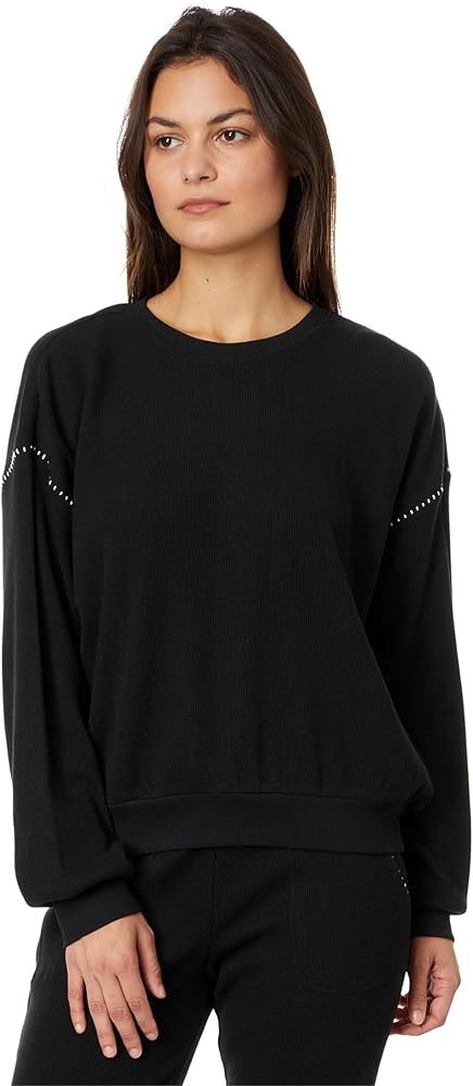 PJ Salvage Women's Loungewear Cross Stitch Casuals Long Sleeve Top | Amazon (US)