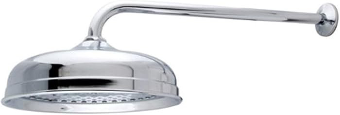 KINGSTON BRASS K225K11 Designer Trimscape Victorian 10" Showerhead with 17" Rain Drop Shower Arm, Polished Chrome | Amazon (CA)