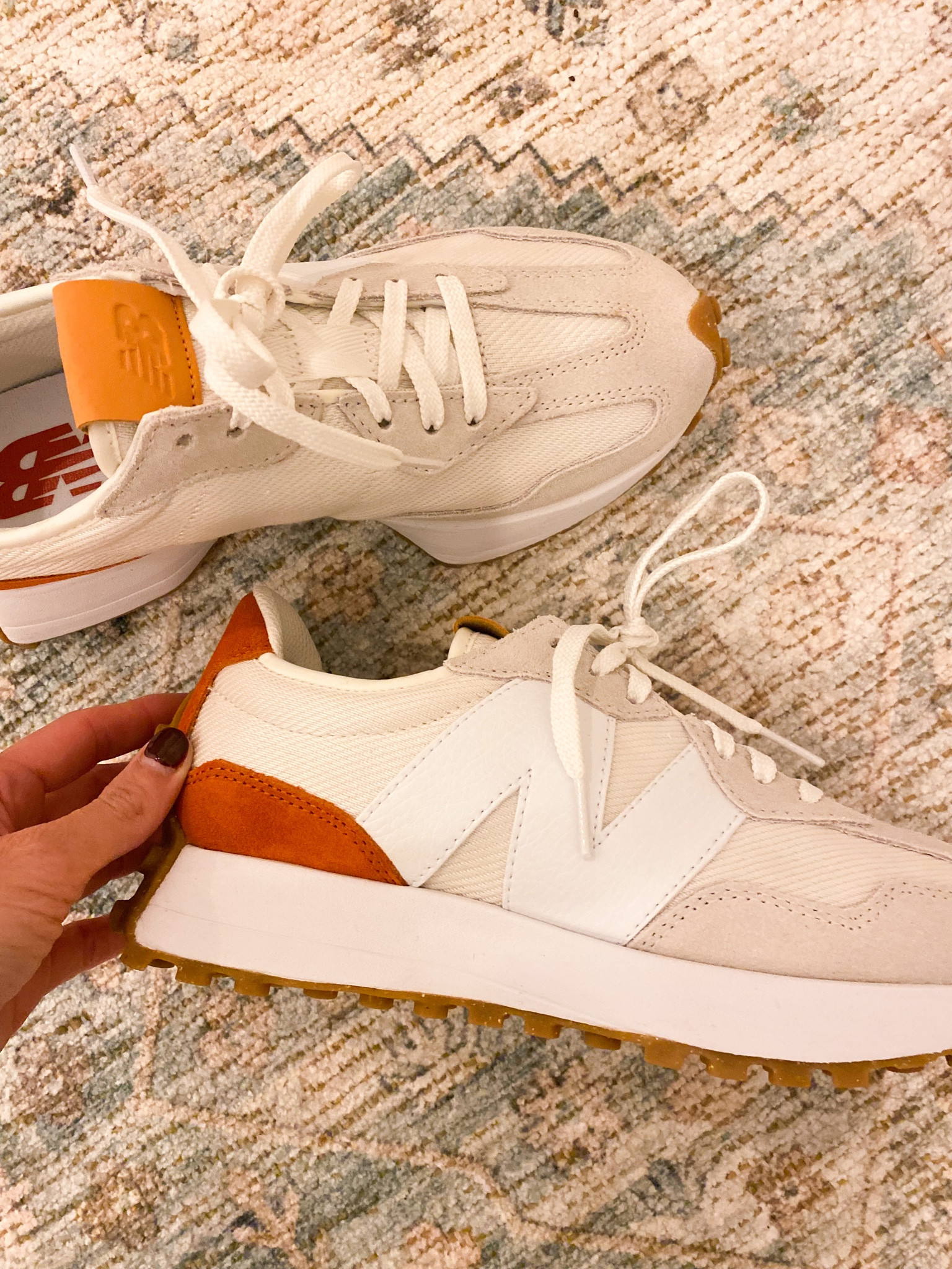 New Balance 327 IN STOCK! I size up one whole size  

#LTKFind #LTKshoecrush