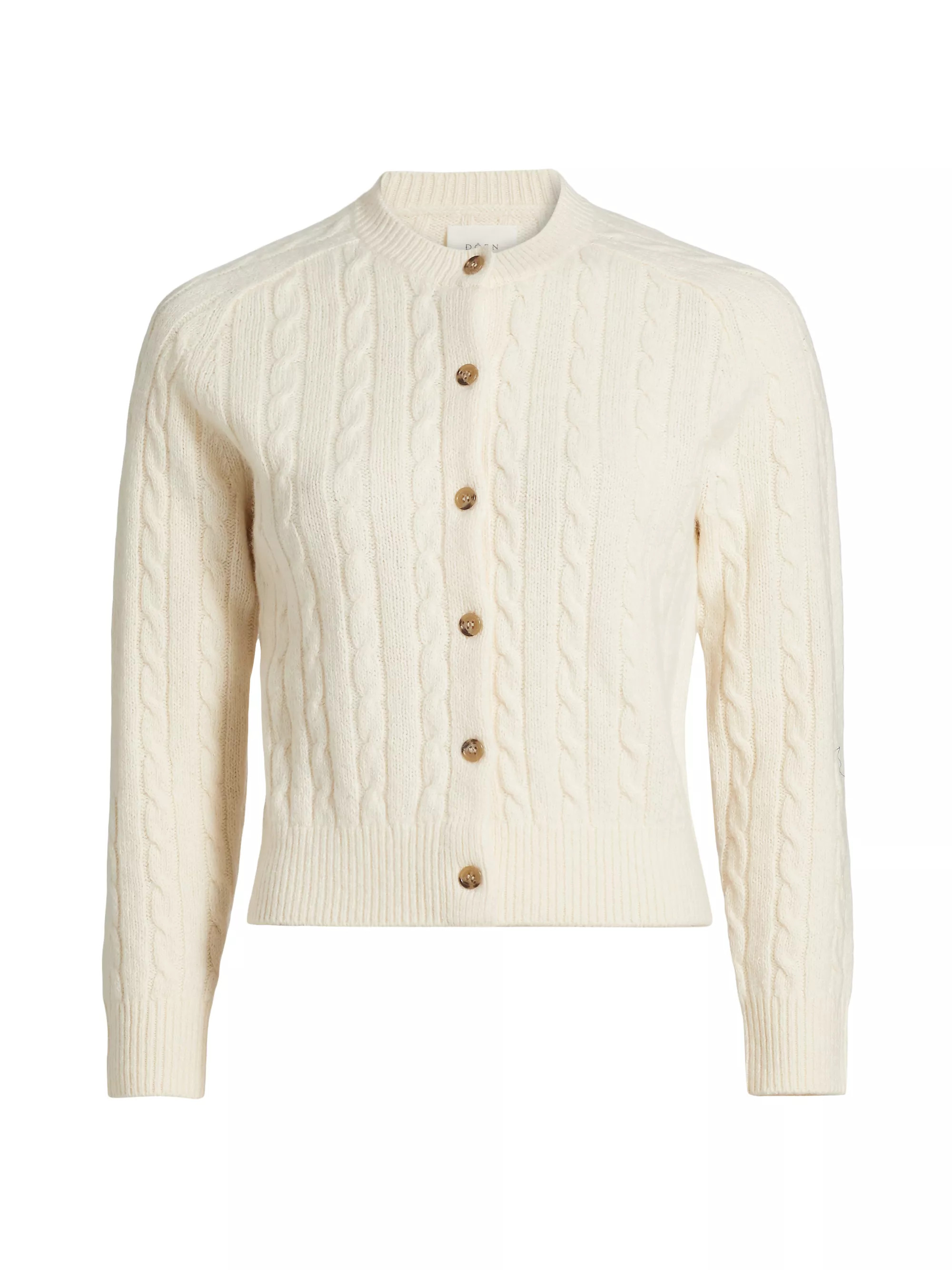 Penrose Cable-Knit Cardigan | Saks Fifth Avenue