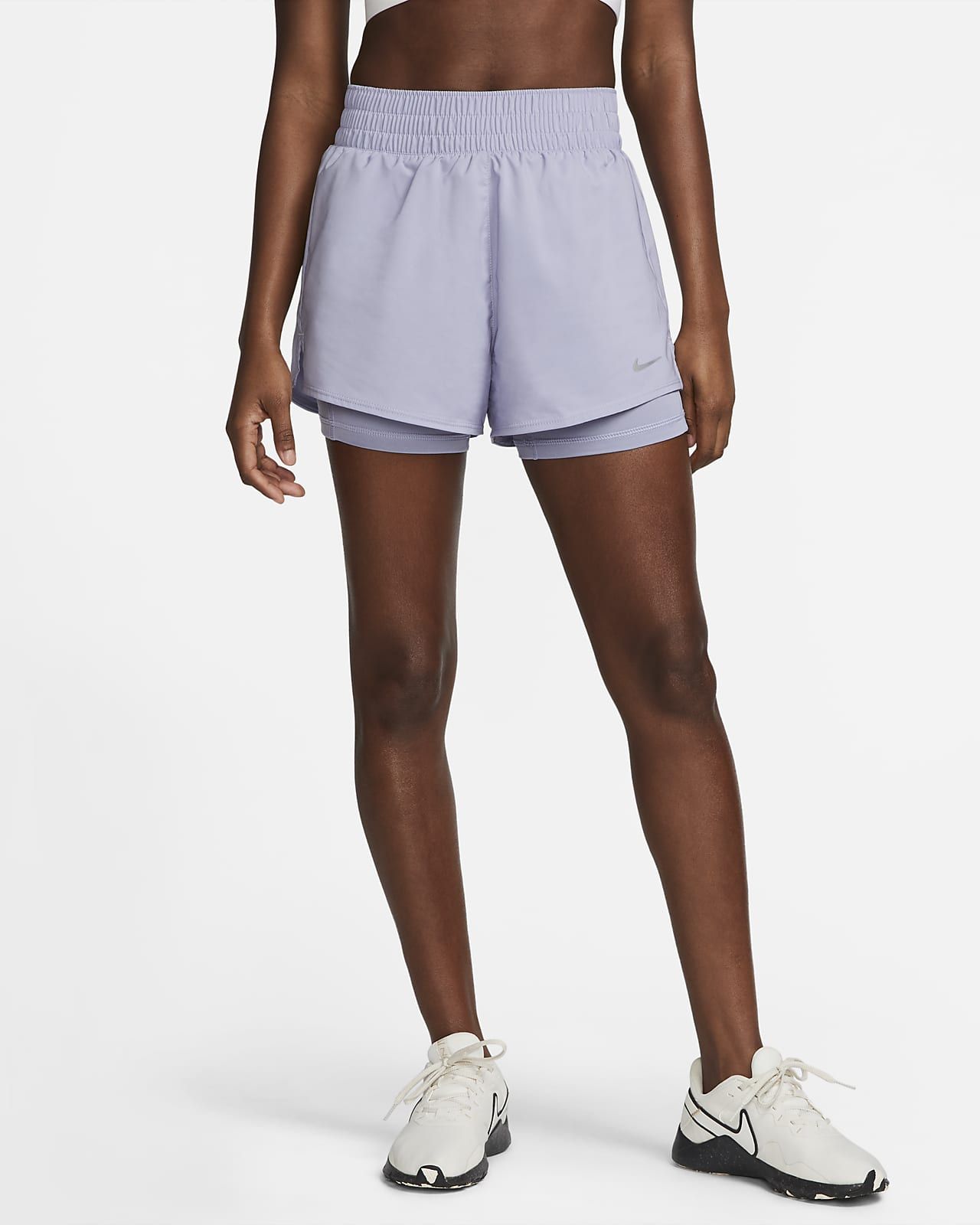 Women's Dri-FIT Fitness High-Waisted 3" 2-in-1 Shorts | Nike (US)