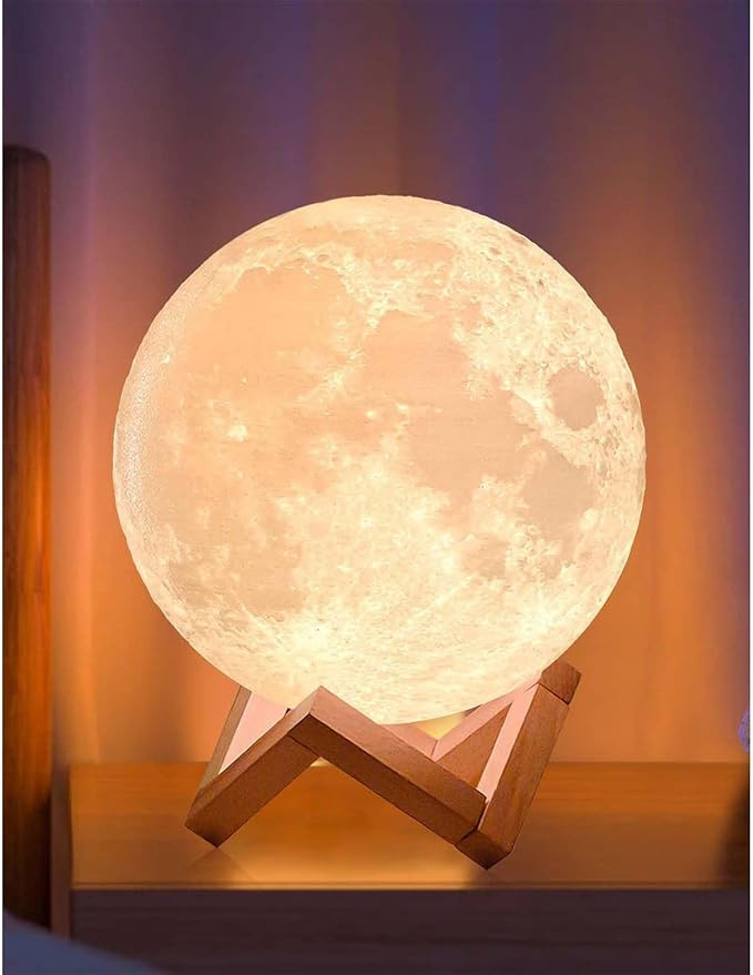CPLA Moon Lamp Upgrade 128 Colors, Gifts for Women Men Friends Her Mom Sister, Christmas, Birthda... | Amazon (US)