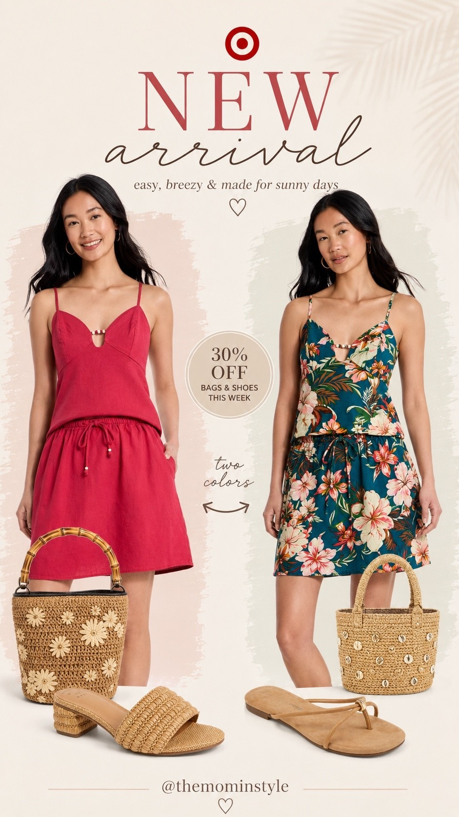 These sites are new and recently available at target two different color options bags and shoes are 30% off this week

#LTKgrwm #LTKdayinmylife #LTKmomlife