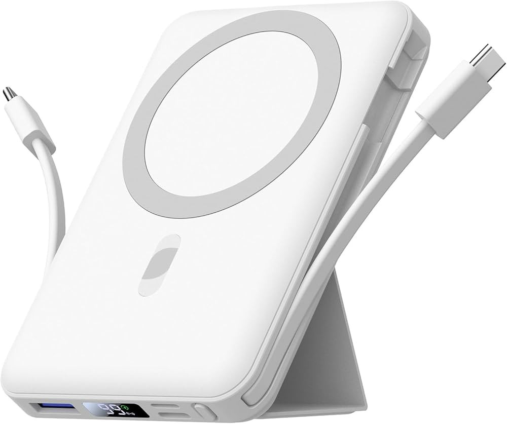 Azmuth for Magsafe Battery Pack, 10000mAh Magnetic Power Bank 22.5W PD Fast Charging with USB-C C... | Amazon (US)