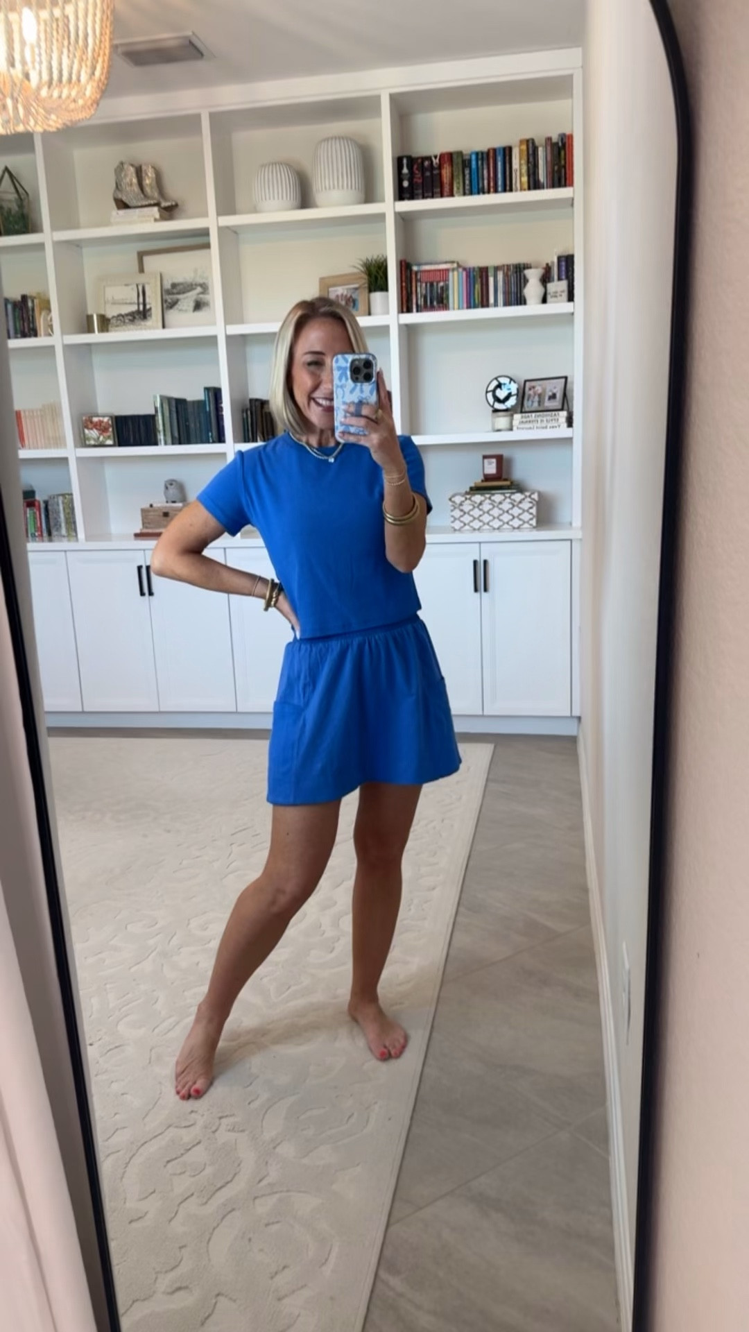 Amazon - jeans and tops * 2-Piece Ribbed Short Sleeve Skort Set - size Small. 12 colors. 

 

#LTKSeasonal #LTKOver40 #LTKSaleAlert