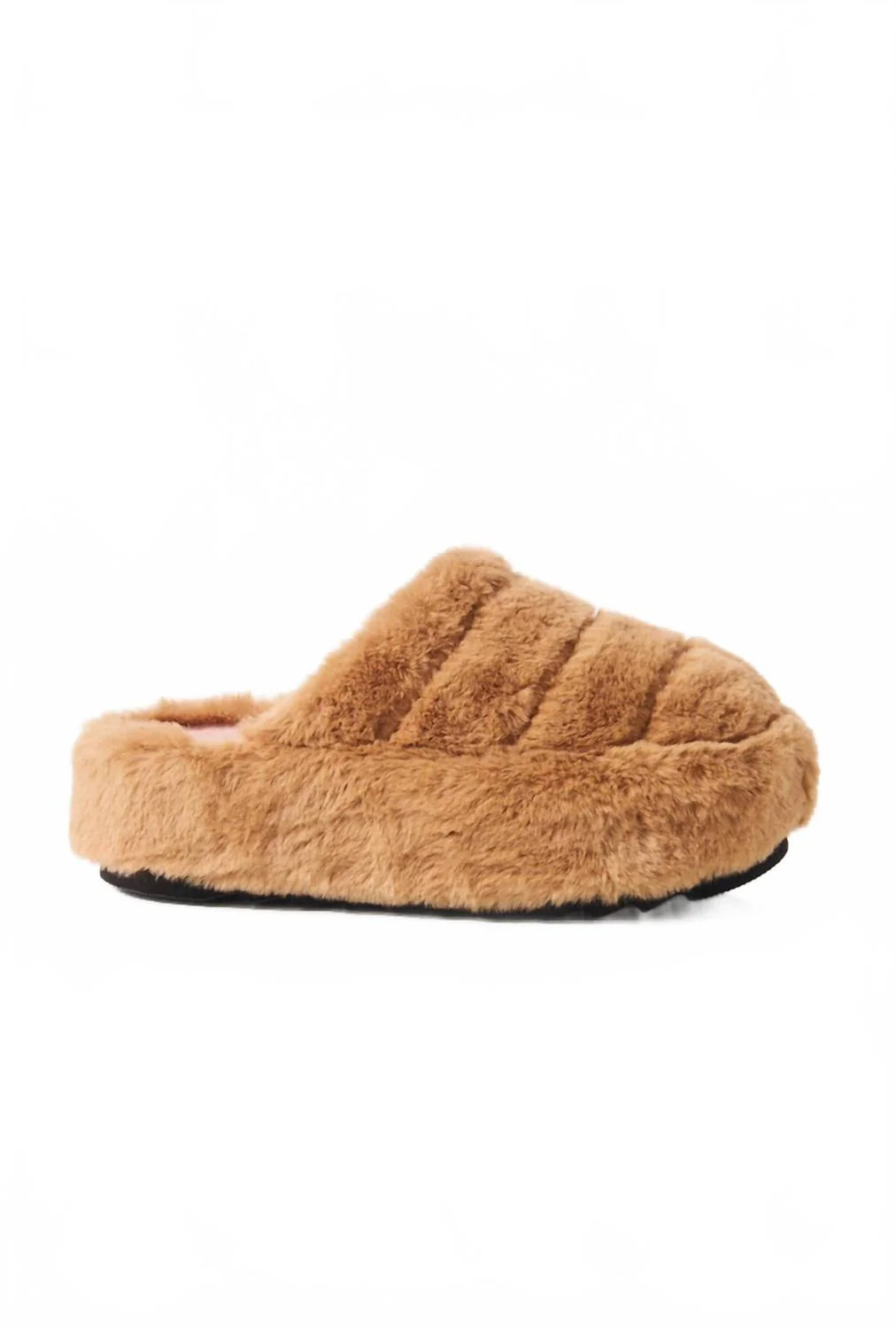 Women's It's A Vibe Platform Slipper In Teddy | Shop Simon