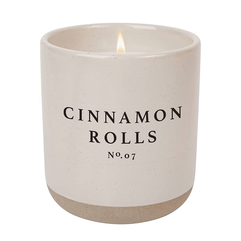 Sweet Water Decor Cinnamon Rolls Soy Candle | Cinnamon, Icing, and Cinnamon Buttery Pastry Scente... | Amazon (US)