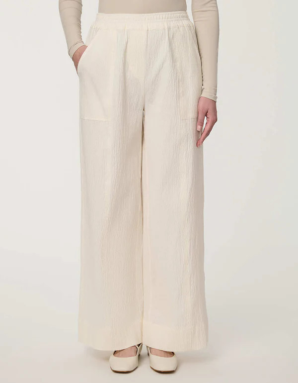 Seersucker Pull-on Pant | Bernardo Fashions