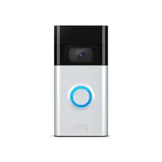 Ring Video Doorbell - Smart Wireless WiFi Doorbell Camera with Built-in Battery, 2-Way Talk, Nigh... | The Home Depot