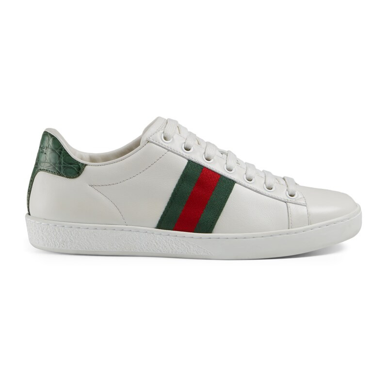 Ace leather sneaker | Gucci (US)