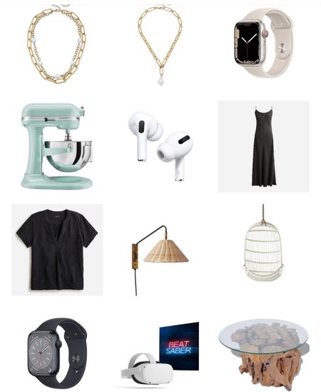 Top Sellers 11/17

Jewelry Apple Watch. J Crew top,Serena & Lily sconce, Apple AirPods, Kitchenaid mixer

#LTKhome #LTKGiftGuide #LTKsalealert