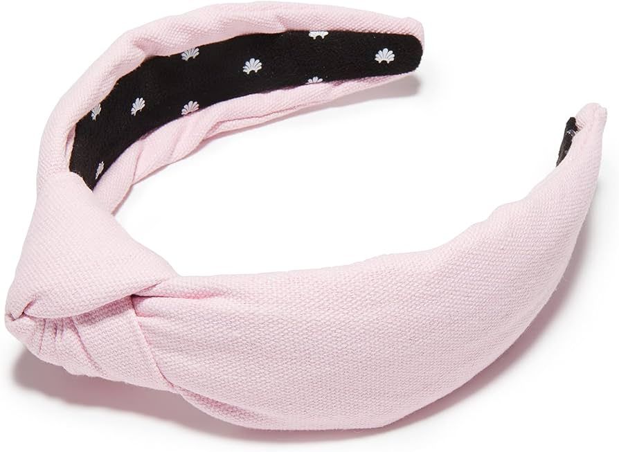 Lele Sadoughi Woven Knotted Headband - Pink Petal | Amazon (US)