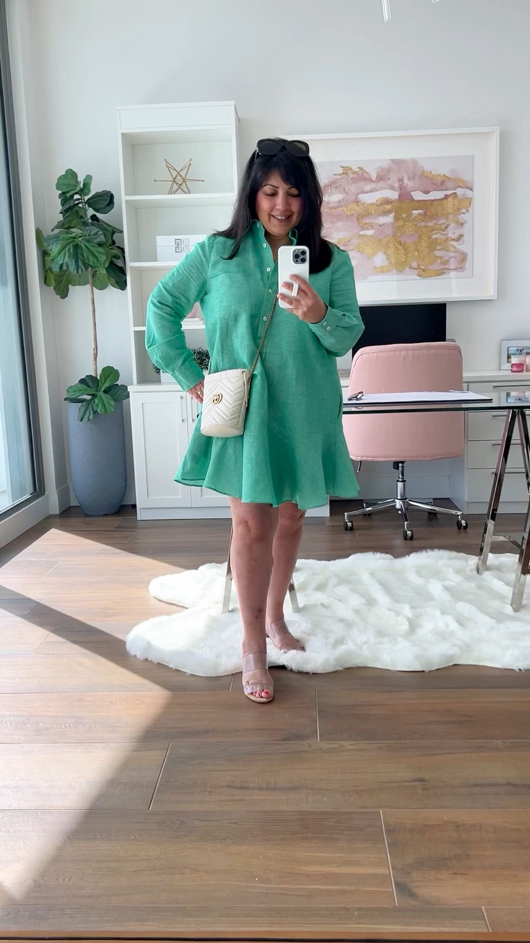 Tuckernuck Sale! Up to 20% off with code FAMILY. Spend over $250, get 15% off. Spend over $500, get 20% off!

Fall outfits women over 50! This fun green shirt dress is back again this season and it’s fully stocked in all sizes! Love the flowy style that’s loose and comfortable and the quality of the material is so good! A classic style that can be worn for years to come! It’s the perfect fall dress for a work outfit, date night, dinner out or any other fall occasion. Can be dressed up with heels or dressed down with sneakers. 

Tuckernuck dress size large. Schutz sandals. Gucci bucket bag. Kendra Scott necklace.

Fall dresses, date night outfits, casual wedding guest dress summer, casual fall wedding guest dresses, business casual workwear, green dress

@Tuckernuck

#LTKSaleAlert #LTKMidsize #LTKPetite