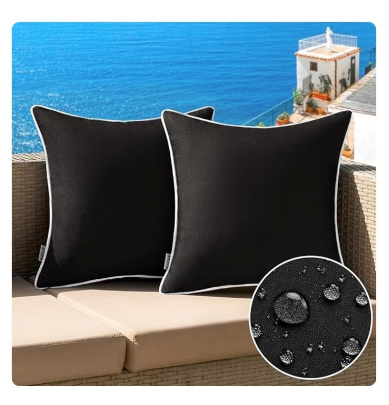 Outdoor Waterproof Throw Pillows

#LTKHome #LTKSeasonal