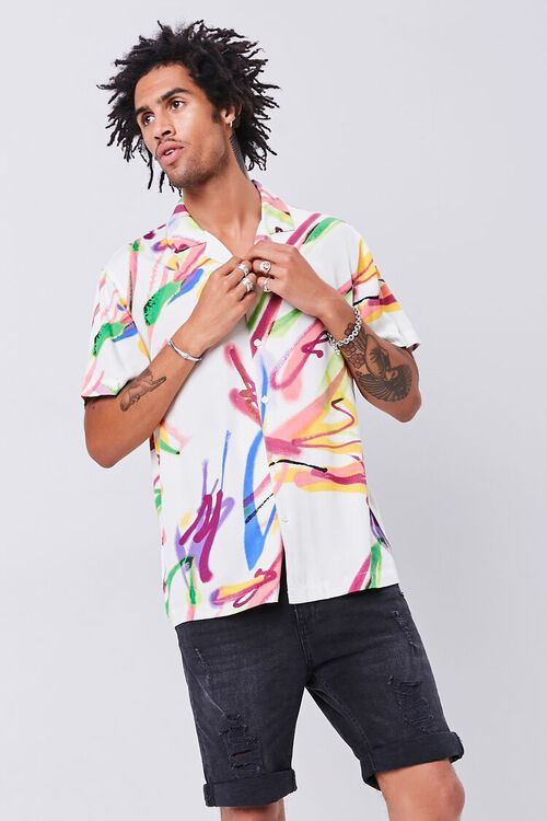 Classic Fit Abstract Print Shirt | Forever 21 (US)