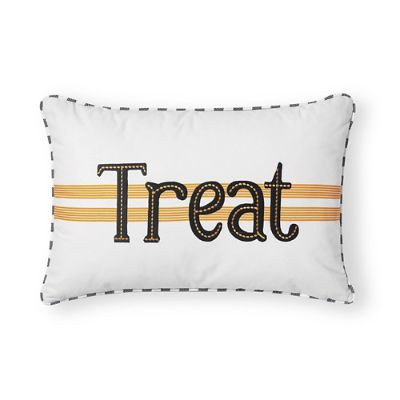 Trick or Treat Reversible Lumbar Pillows | Grandin Road | Grandin Road