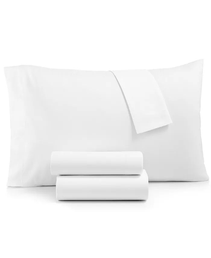 Microfiber 3 Pc. Sheet Set, Twin, Created for Macy's | Macys (US)