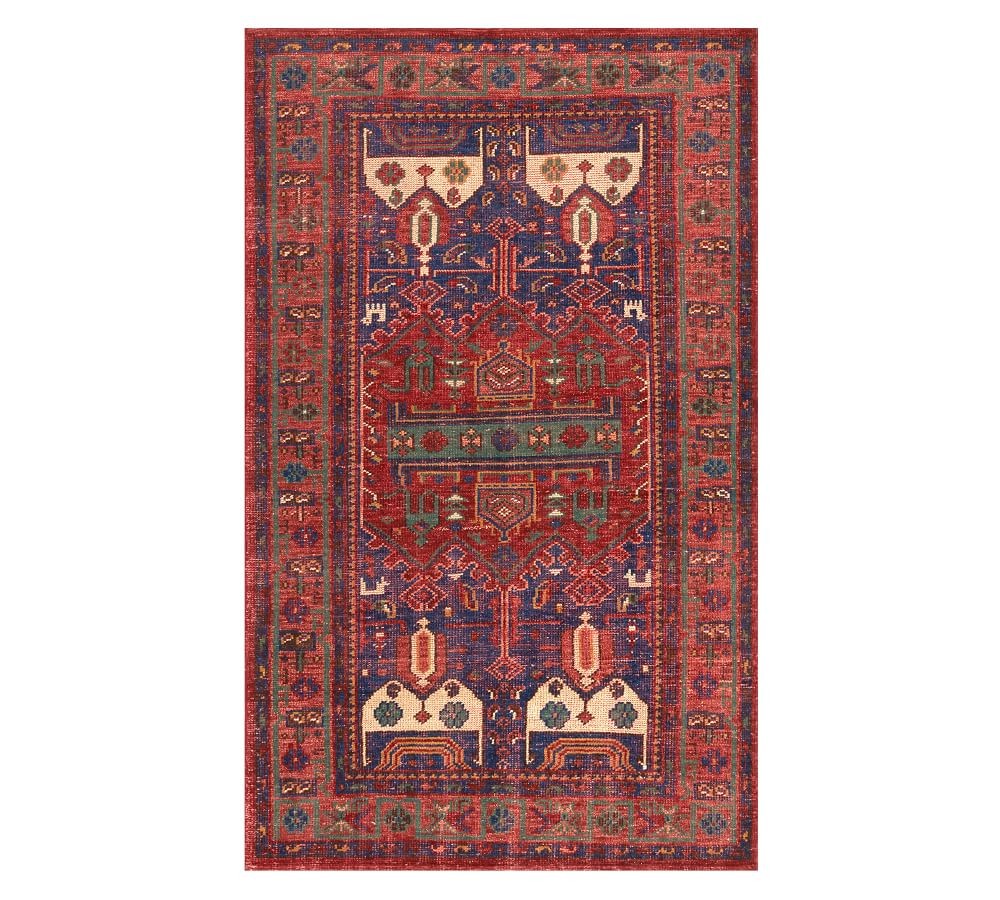 Nicolette Hand-Knotted Wool Rug | Pottery Barn (US)