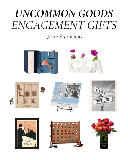 Looking for unique engagement gift ideas? These are my favorites from Uncommon Goods!

#LTKGiftGuide #LTKwedding #LTKhome
