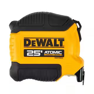 DEWALT ATOMIC 25 ft. x 1-1/8 in. Tape Measure DWHT38125S - The Home Depot | The Home Depot