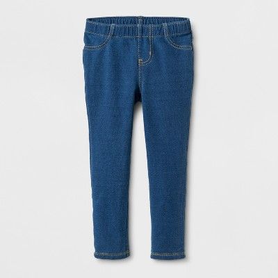 Toddler Girls' Leggings - Cat & Jack™ Indigo Blue | Target