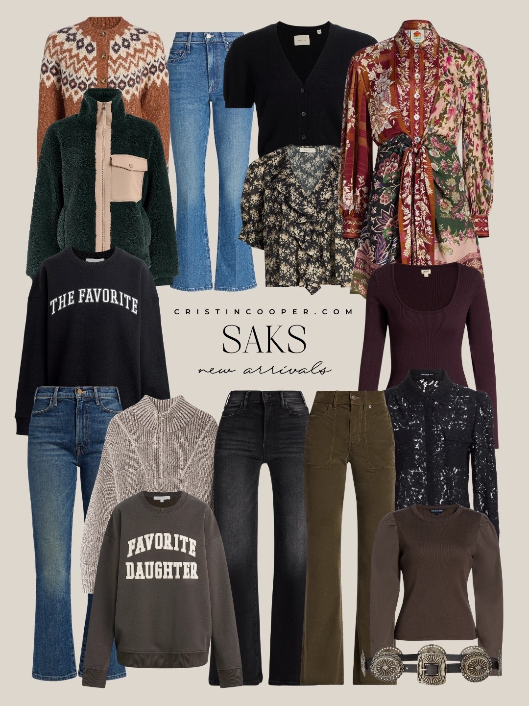 Saks Fifth Avenue New Arrivals

#LTKootd #LTKSeasonal