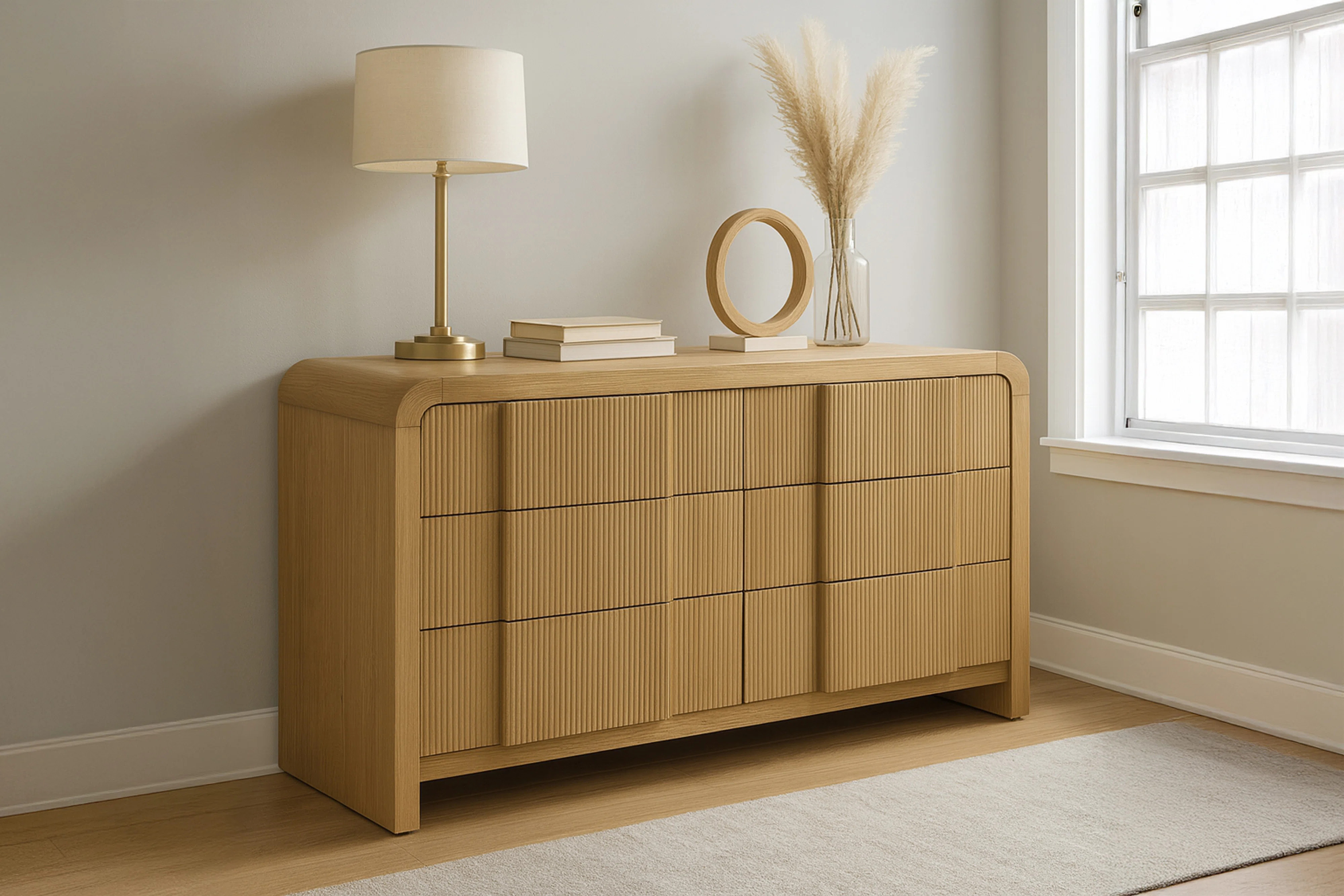 Ishaque 60'' W 6 - Drawer Dresser | Wayfair North America