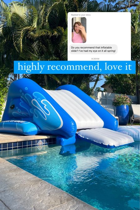 Highly recommend this water slide, also has a water/hose hookup 

#LTKFamily #LTKSwim #LTKKids